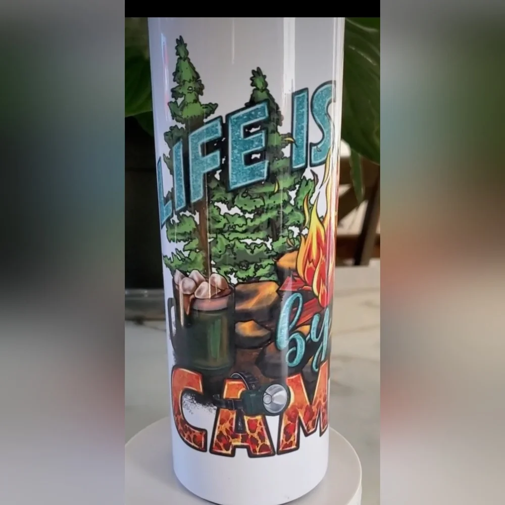 Life is Better by the Campfire 20oz Tumbler 🎉sale
